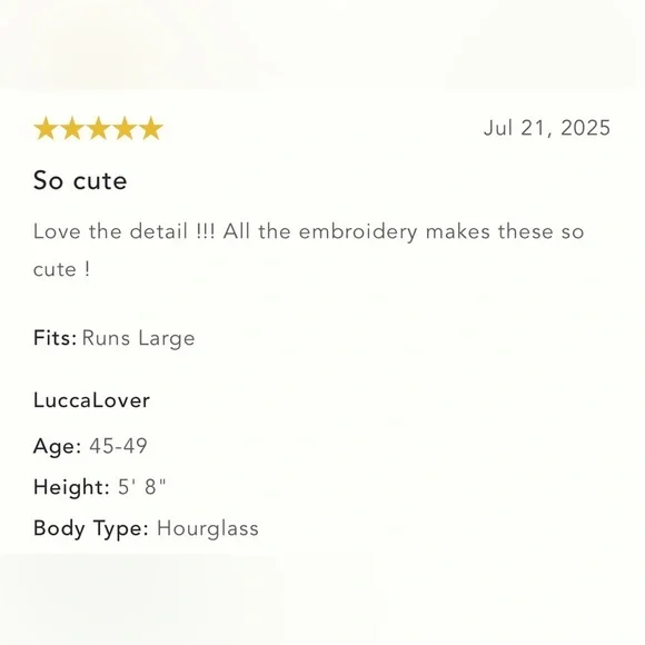 NWT Size M - Anthropologie 100% Cotton Embroidered Culottes (NWT US$ 138) - Picture 12 of 16